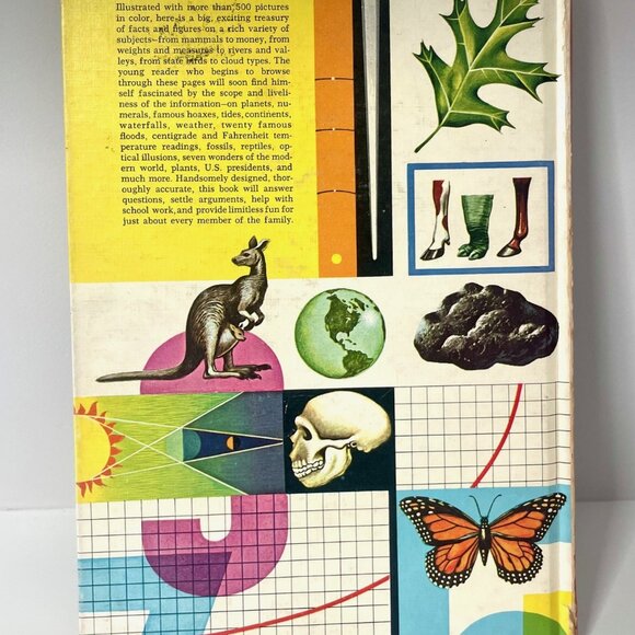 Golden Book Facts and Figures circa 1962 by Bertha Parker Vintage Retro Book - Picture 4 of 5